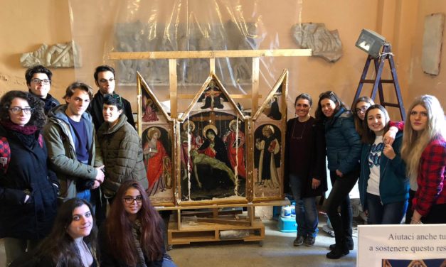 Sorrento / Museo Correale: il restauro della “Pietà”